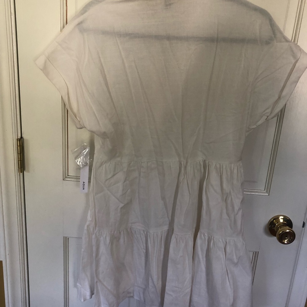 NWT Aqua mini shirt dress - Picture 6 of 6